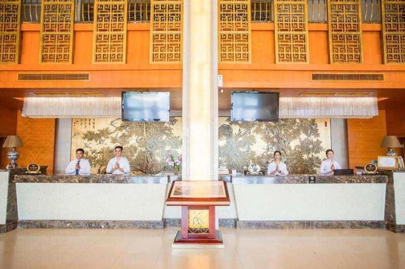 Dork Jumpa Hotel Vientiane Exterior foto